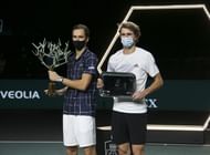 Alexander Zverev finished as the runner-up to Daniil Medvedev at the 2020 Rolex Paris Masters